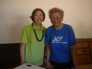 Adele Ching and Gladys Brown