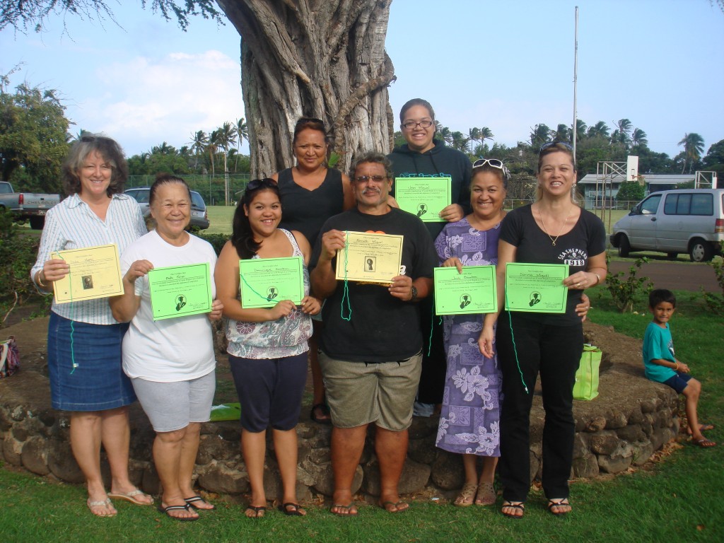 Participants from last season's Kilohana Weight Loss Challenge.