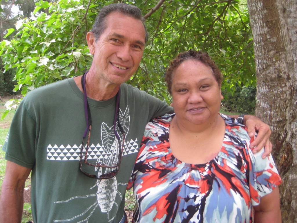 Walter Ritte and Colette Machado