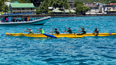 Molokai Crews Compete at World’s Largest Outrigger Regatta