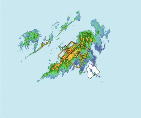 Winter Storm Surges Across Molokai